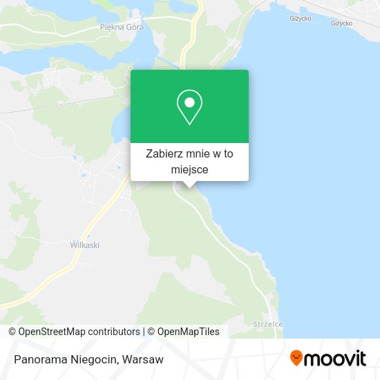 Mapa Panorama Niegocin