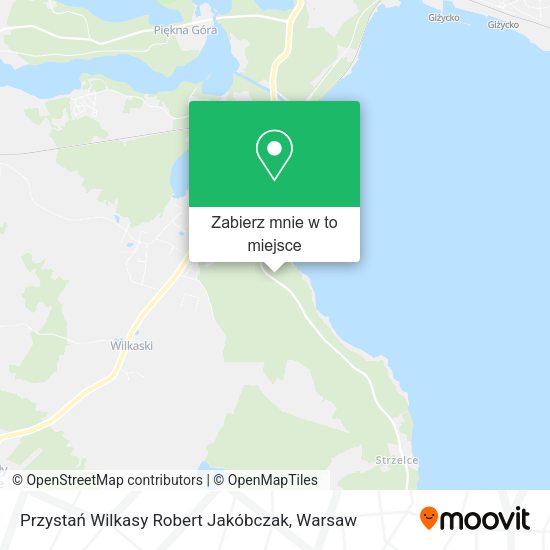 Mapa Przystań Wilkasy Robert Jakóbczak