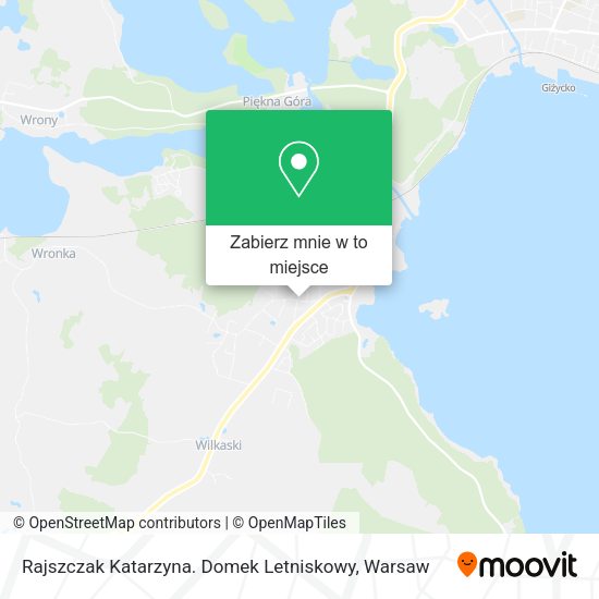 Mapa Rajszczak Katarzyna. Domek Letniskowy