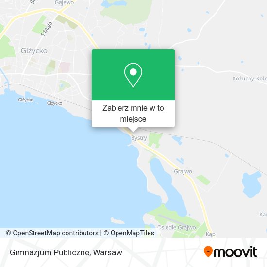 Mapa Gimnazjum Publiczne