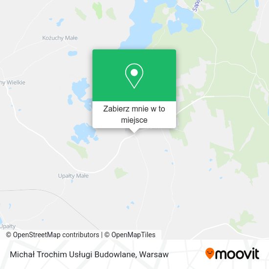 Mapa Michał Trochim Usługi Budowlane