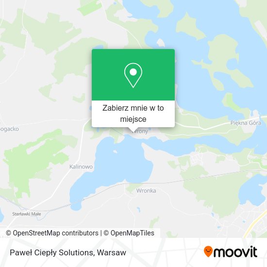 Mapa Paweł Ciepły Solutions