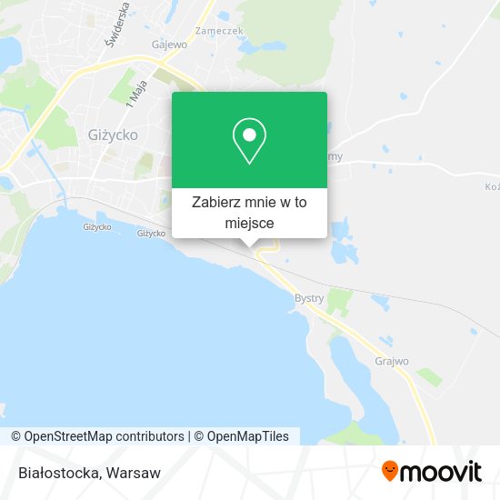 Mapa Białostocka