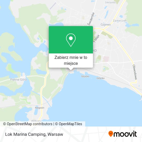 Mapa Lok Marina Camping