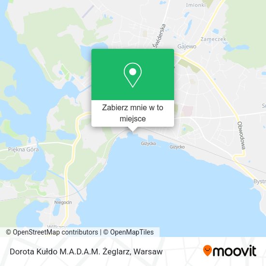 Mapa Dorota Kułdo M.A.D.A.M. Żeglarz