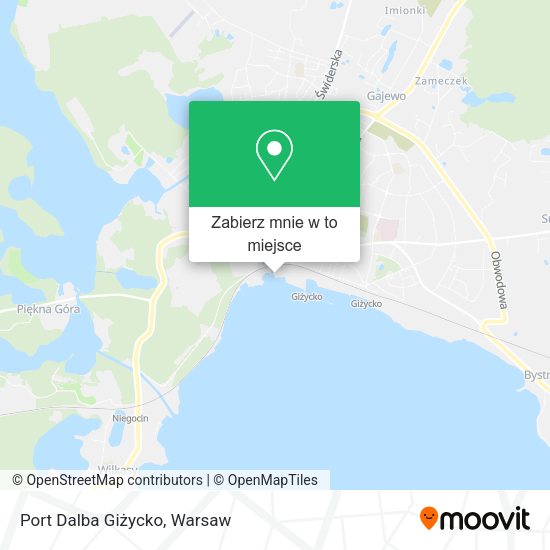 Mapa Port Dalba Giżycko