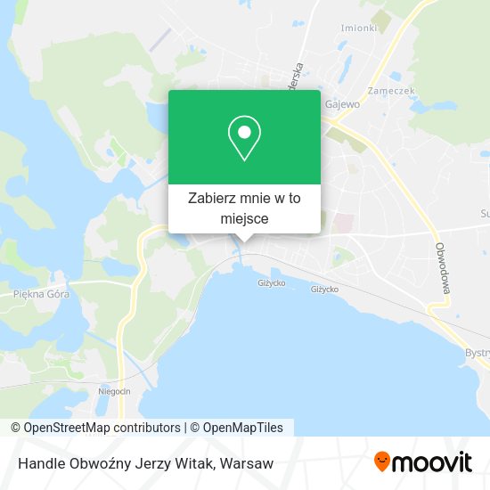 Mapa Handle Obwoźny Jerzy Witak