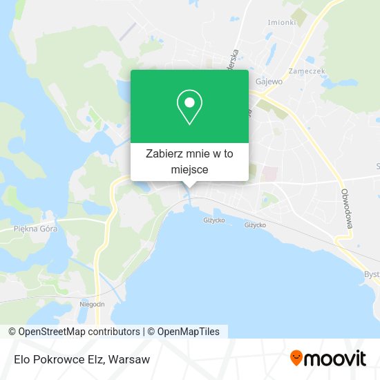 Mapa Elo Pokrowce Elz
