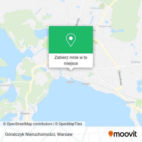 Mapa Góralczyk Nieruchomości