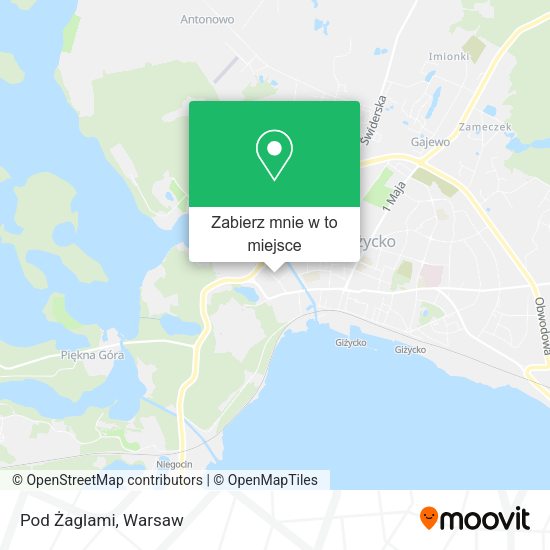 Mapa Pod Żaglami