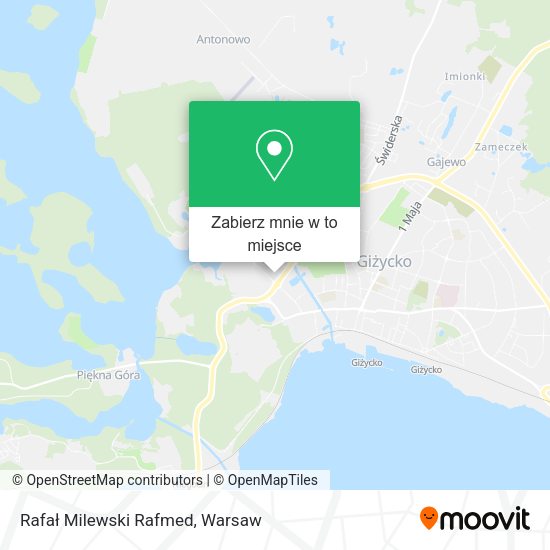 Mapa Rafał Milewski Rafmed