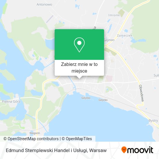 Mapa Edmund Stemplewski Handel i Usługi