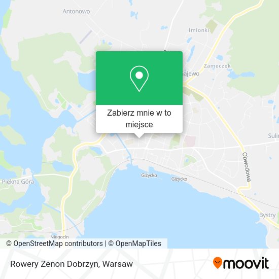 Mapa Rowery Zenon Dobrzyn