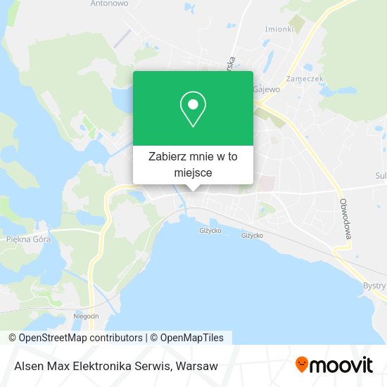 Mapa Alsen Max Elektronika Serwis