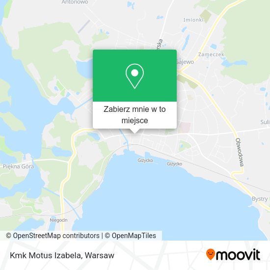 Mapa Kmk Motus Izabela