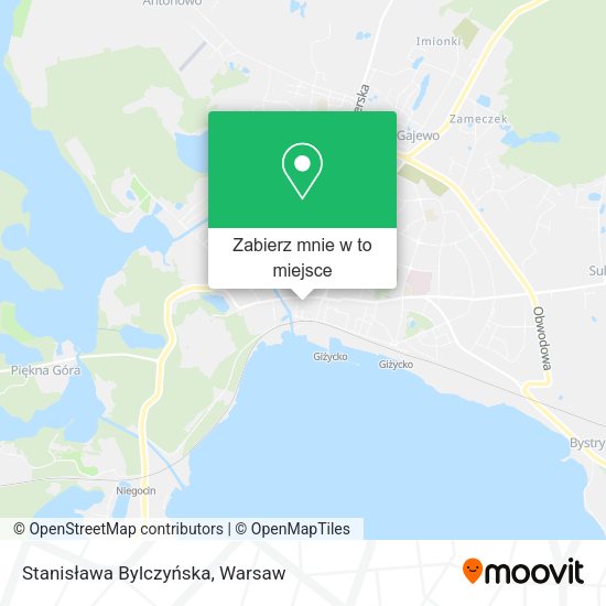 Mapa Stanisława Bylczyńska