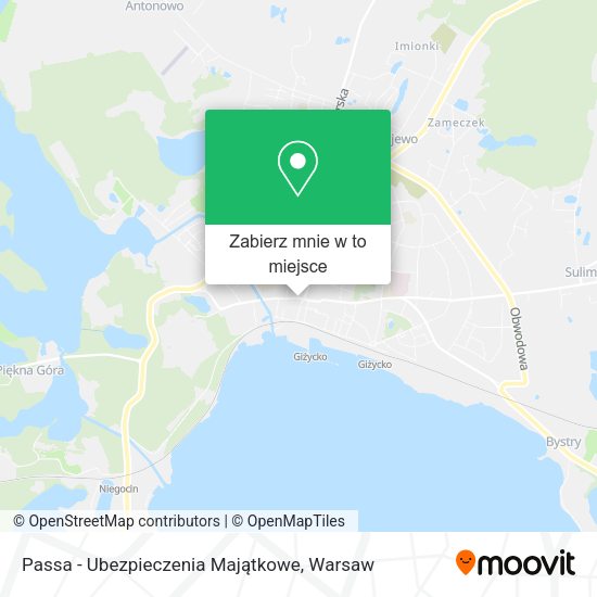 Mapa Passa - Ubezpieczenia Majątkowe