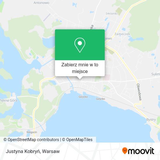 Mapa Justyna Kobryń