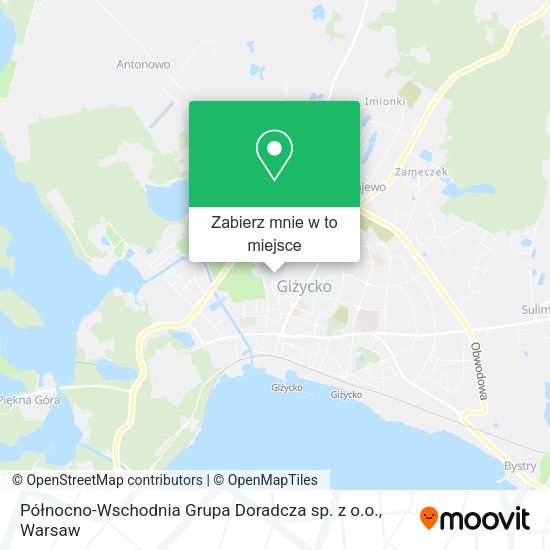 Mapa Północno-Wschodnia Grupa Doradcza sp. z o.o.