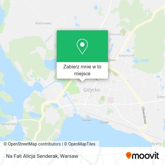 Mapa Na Fali Alicja Senderak