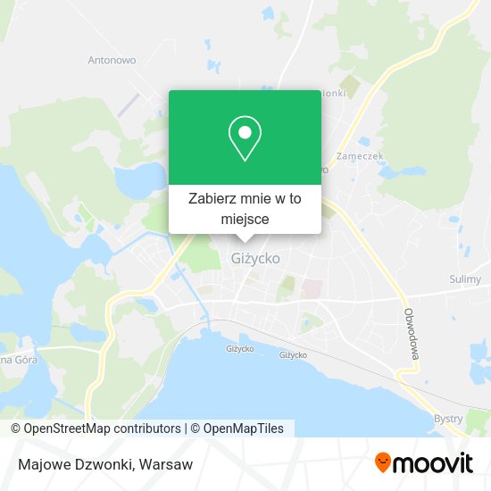 Mapa Majowe Dzwonki