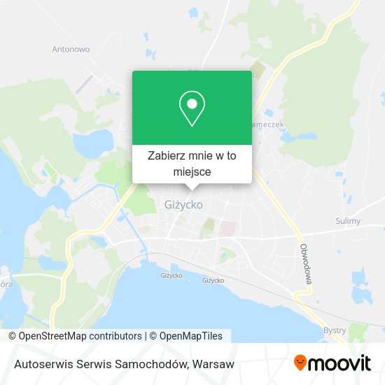 Mapa Autoserwis Serwis Samochodów