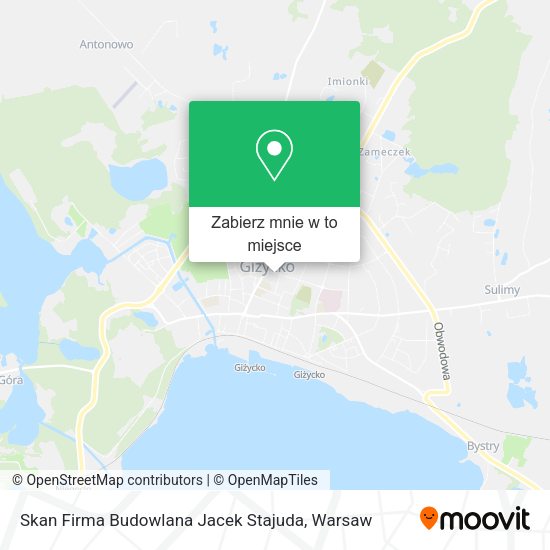 Mapa Skan Firma Budowlana Jacek Stajuda