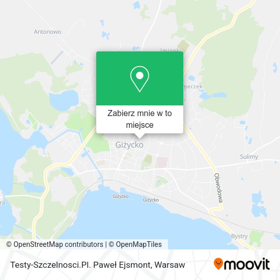 Mapa Testy-Szczelnosci.Pl. Paweł Ejsmont