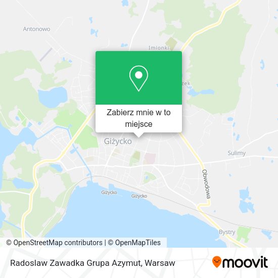 Mapa Radoslaw Zawadka Grupa Azymut