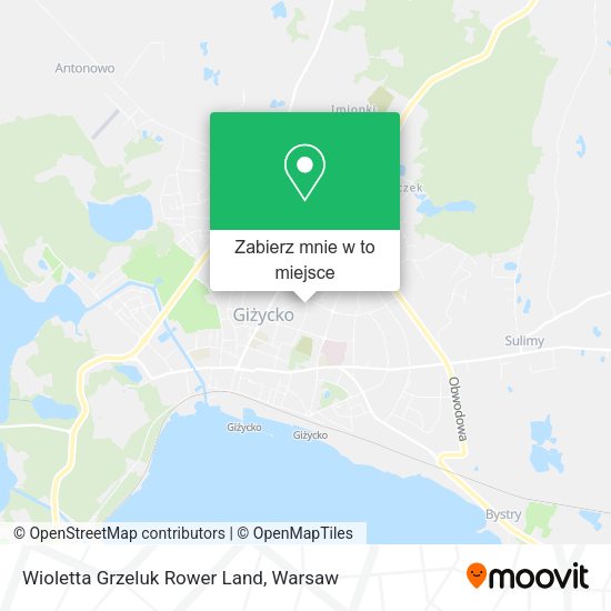 Mapa Wioletta Grzeluk Rower Land