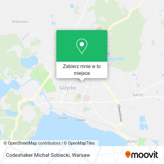 Mapa Codeshaker Michał Sobiecki