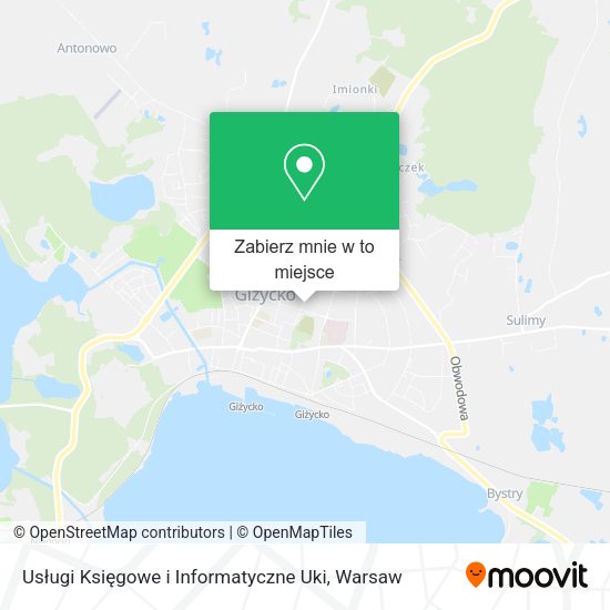 Mapa Usługi Księgowe i Informatyczne Uki