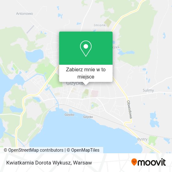 Mapa Kwiatkarnia Dorota Wykusz