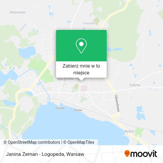 Mapa Janina Zeman - Logopeda