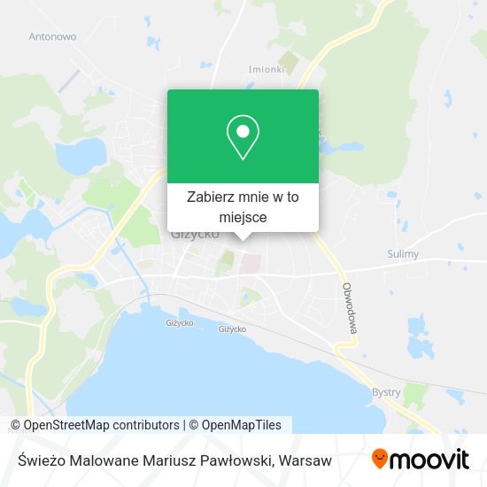 Mapa Świeżo Malowane Mariusz Pawłowski