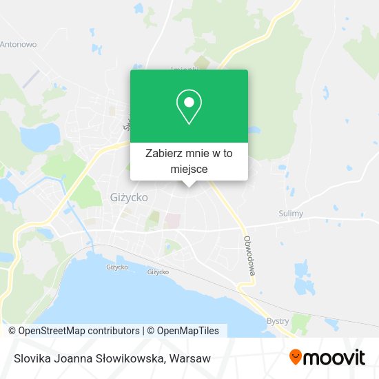 Mapa Slovika Joanna Słowikowska