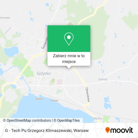 Mapa G - Tech Pu Grzegorz Klimaszewski