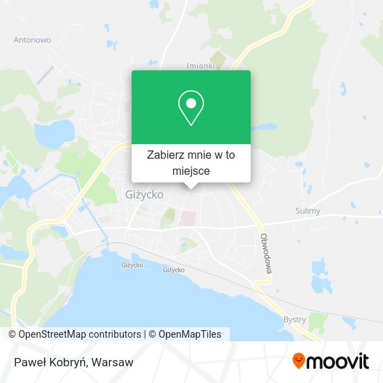 Mapa Paweł Kobryń