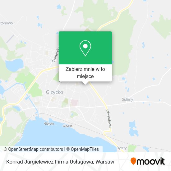 Mapa Konrad Jurgielewicz Firma Usługowa