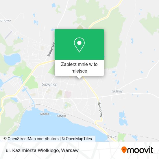 Mapa ul. Kazimierza Wielkiego