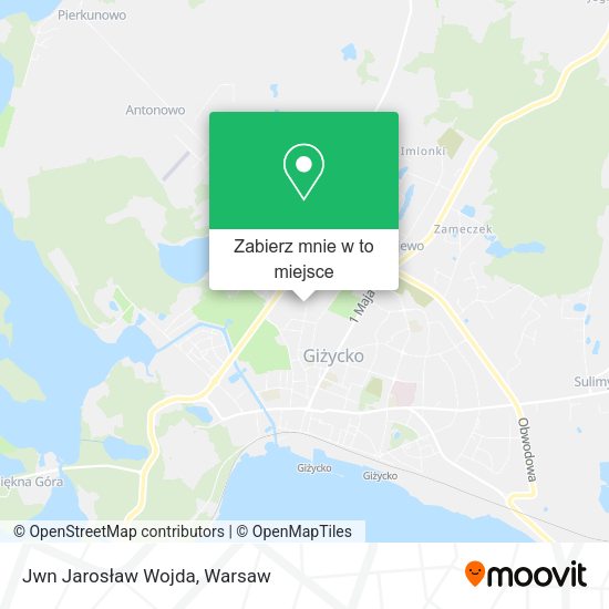 Mapa Jwn Jarosław Wojda