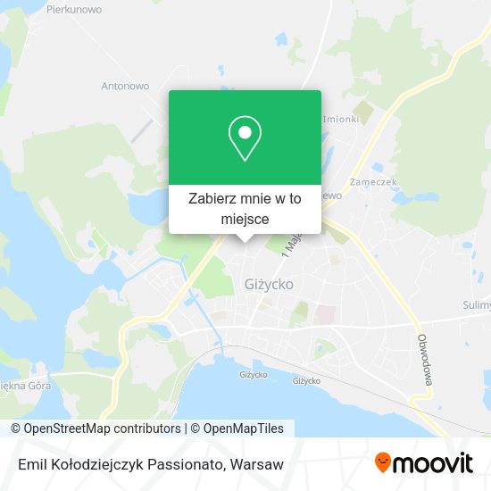 Mapa Emil Kołodziejczyk Passionato