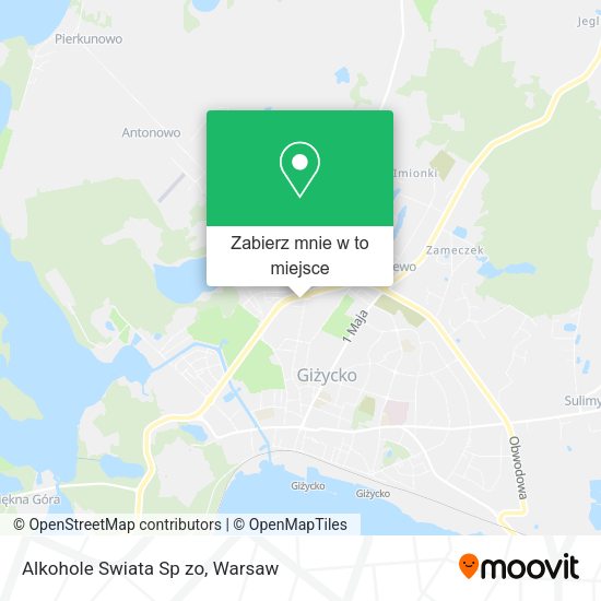 Mapa Alkohole Swiata Sp zo