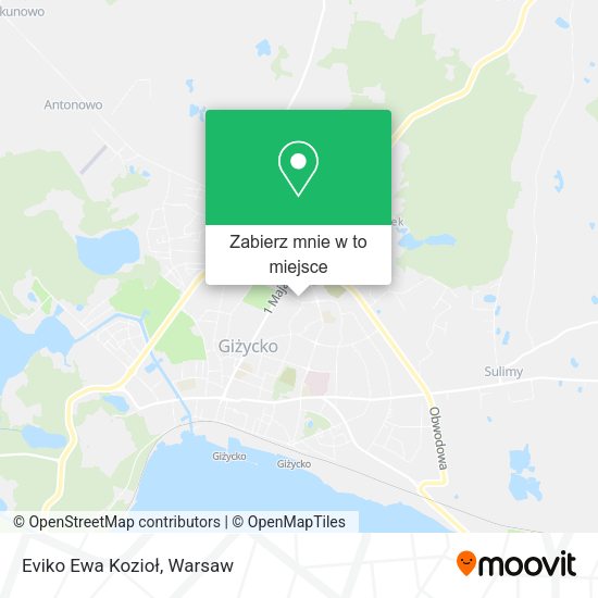 Mapa Eviko Ewa Kozioł