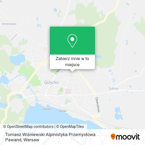 Mapa Tomasz Wiśniewski Alpinistyka Przemysłowa Pawand