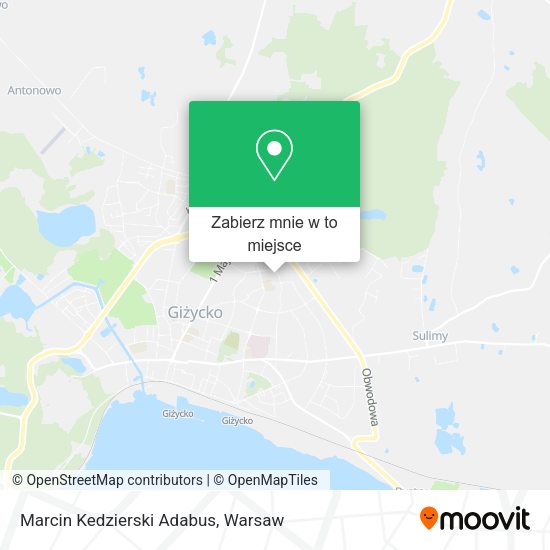 Mapa Marcin Kedzierski Adabus