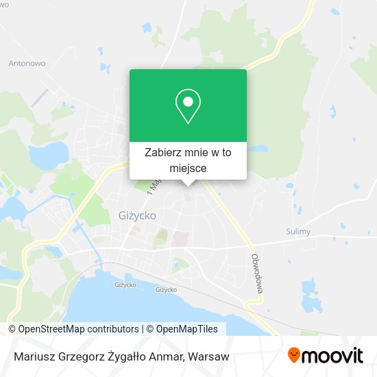 Mapa Mariusz Grzegorz Żygałło Anmar