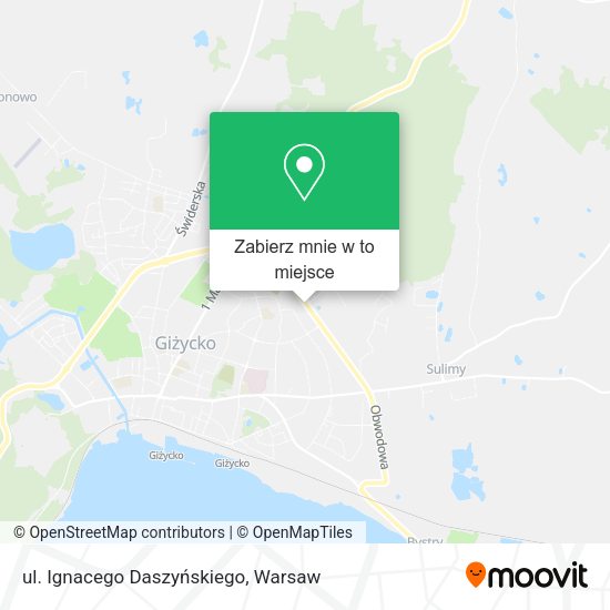 Mapa ul. Ignacego Daszyńskiego