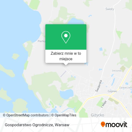 Mapa Gospodarstwo Ogrodnicze