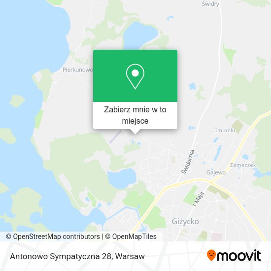 Mapa Antonowo Sympatyczna 28